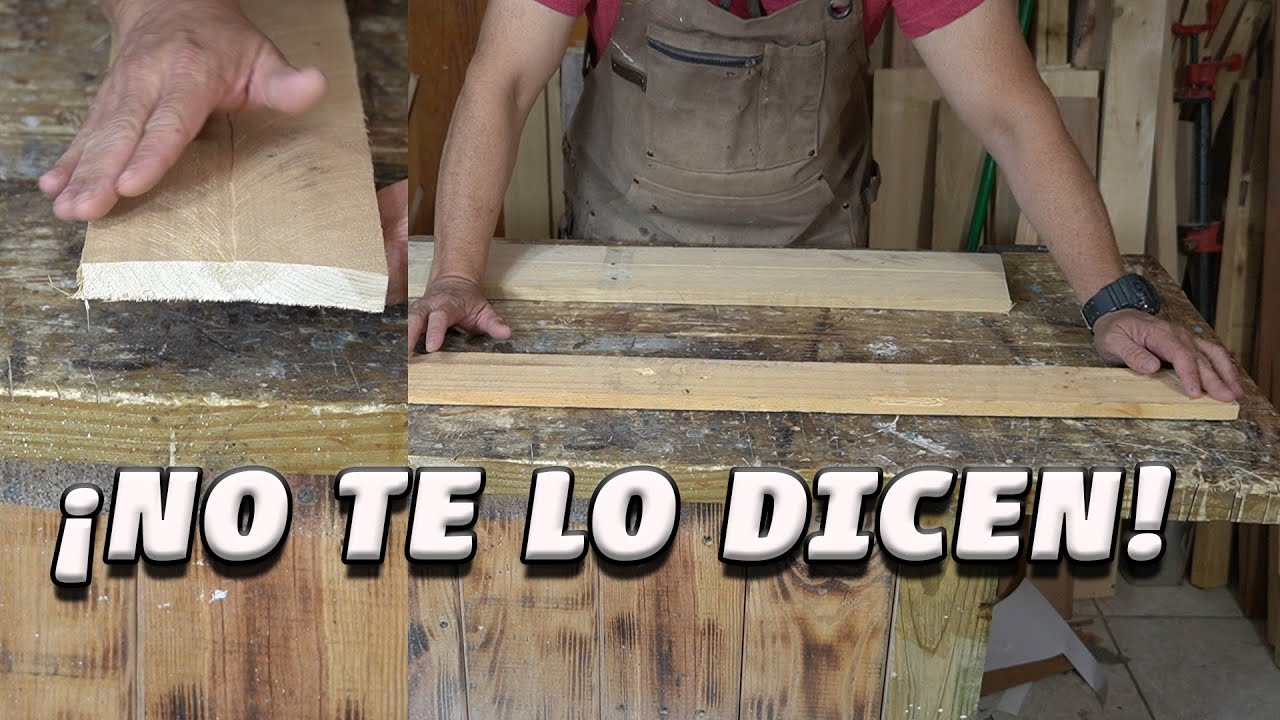 Lo Que No Te Dicen Al Enderezar Madera Con Regruesadora, Canteadora O Cepillo
