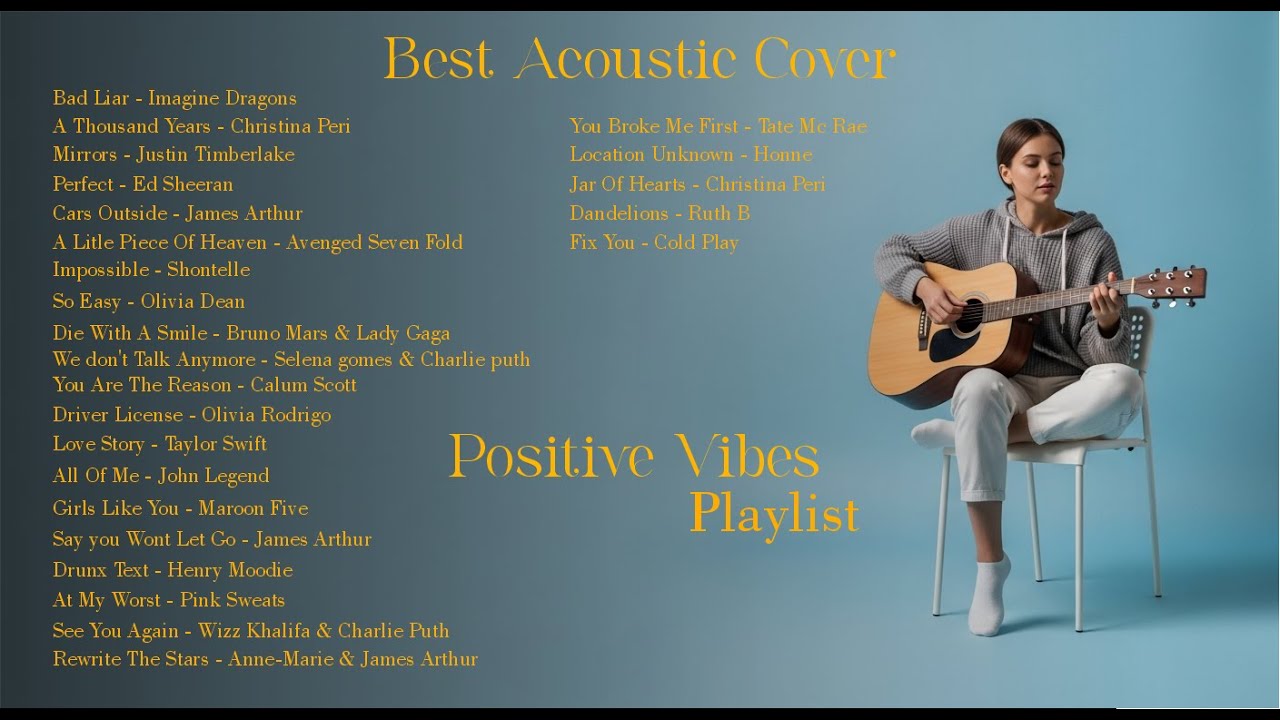 Positive Vibes Playlist 💗🎧 New English Songs That Hit Deep | Cold Play Adele Honne James Arthur