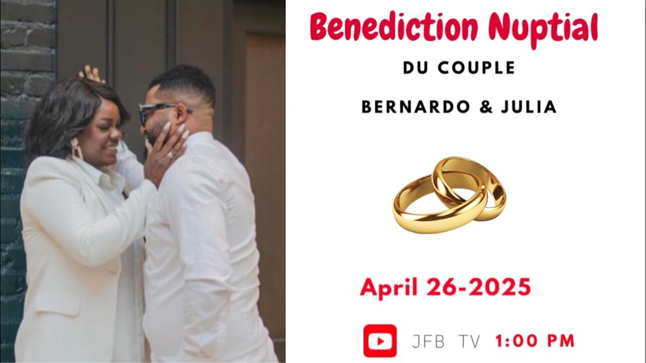 EBNM CANADA BENEDICTION NUPTIAL DE DISC BERNARDO ET JULIA DIMONEKENE A EDMONTON