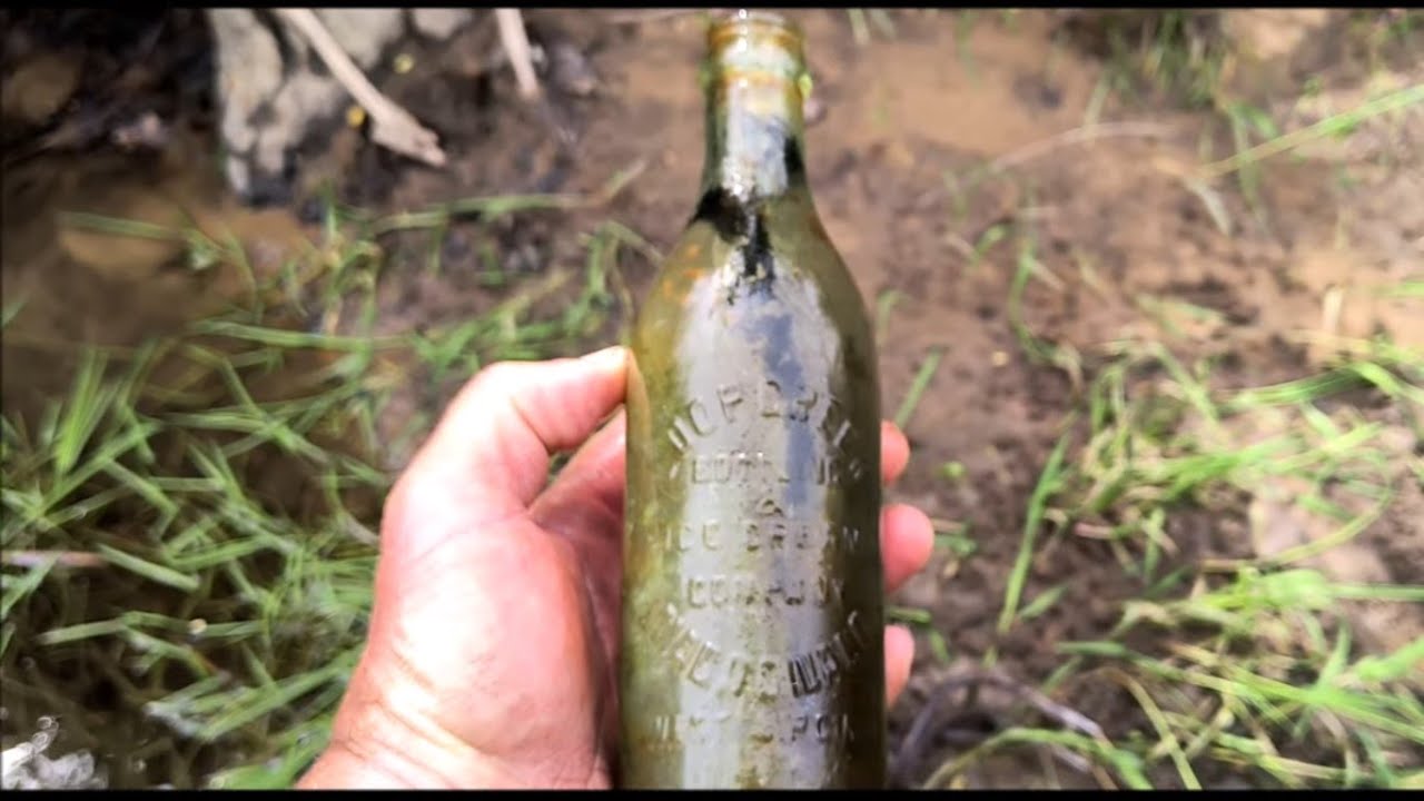 Remember Southern Searcher ? Creek Walking for Antique Bottles in WV