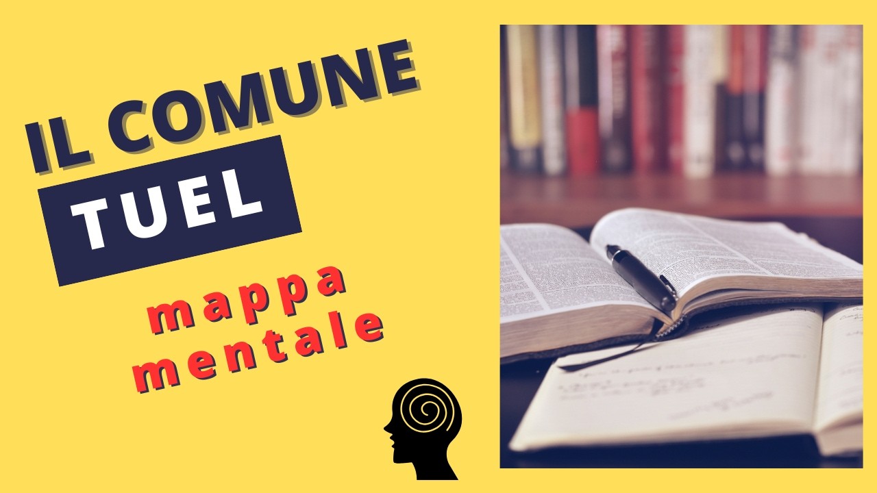 La mia MAPPA MENTALE semplice sul COMUNE spiegazione dell'art. 3 del TUEL
