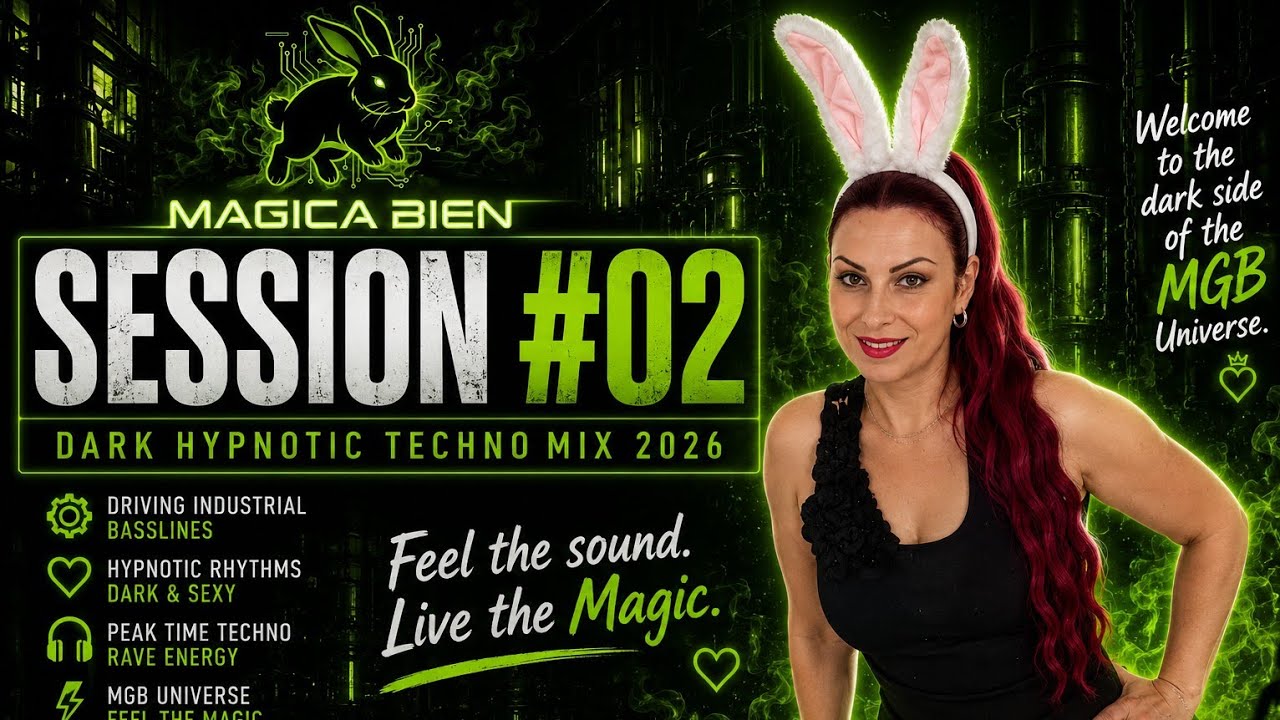 MagicaBien Sessions #02 | Dark Sexy Techno (1 Hour Hypnotic & Deep Mix) 🌑