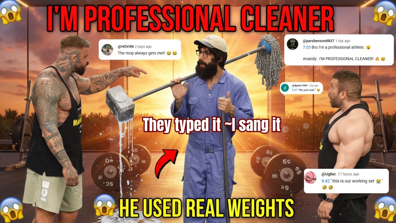 ANATOLY – I’M PROFESSIONAL CLEANER 😭 (Official Phonk Music Video) Gym Meme Song 2025