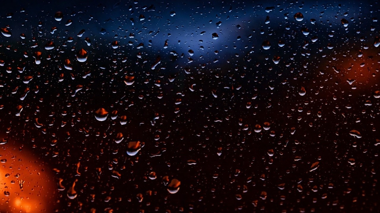 Night Rain on Window for Deep Sleep 🌙 | 4 Hours (No Thunder)