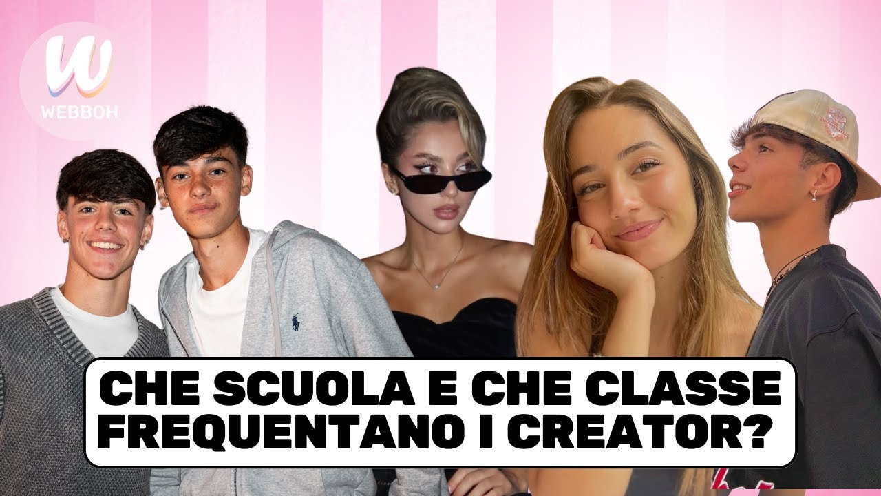 QUALE SCUOLA E CLASSE FREQUENTANO I CREATOR ITALIANI?
