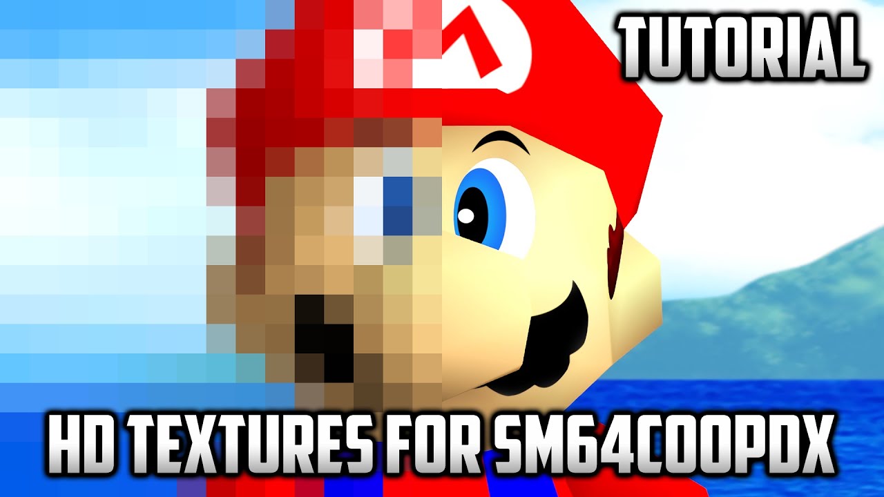⭐ Super Mario 64 PC Port - Tutorial - HD Textures for sm64coopdx / Texturas HD para sm64coopdx