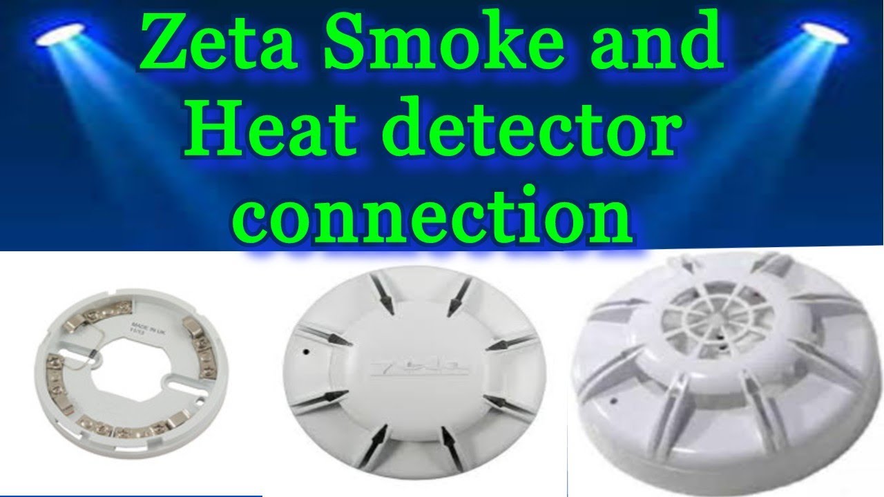 how to connect 2wire smoke detector connection in hindi / urdu