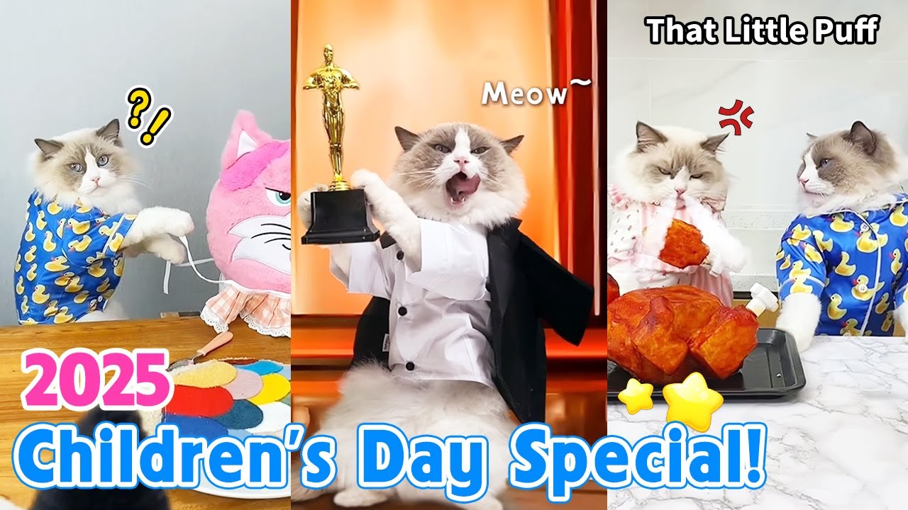 🎉2025 Children's Day Special! | Funny Compilation | That Little Puff