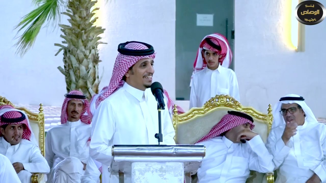 موال  الشاعر سالم  المري ومحمد عرميط وسلمي  العضيله ومحمد بادي في حفل الشاعر راشد اليابسي بمناسبه