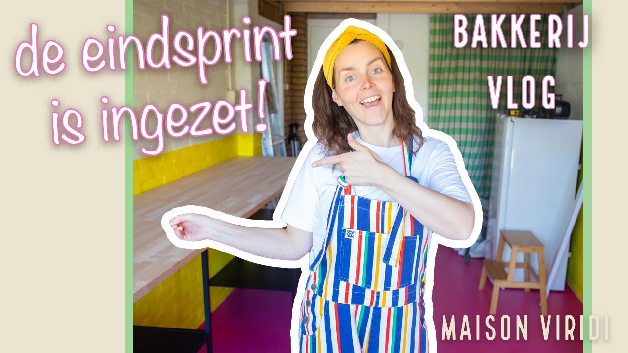 MICROBAKKERIJ VLOG #7 | De inrichting begint & eerste testbroden gebakken! 🍞✨