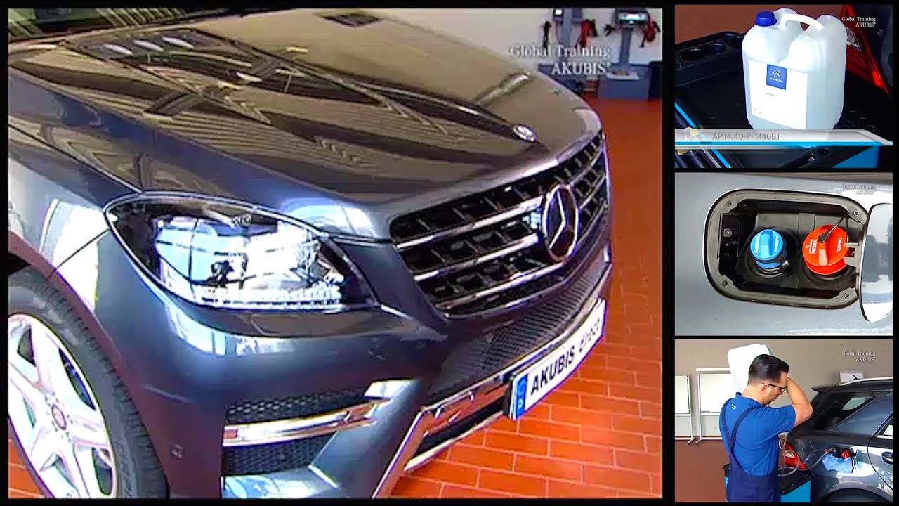 Mercedes-Benz - How to Properly Empty and Refill Your AdBlue&reg; Tank | W166, W292 (OM642-OM651)