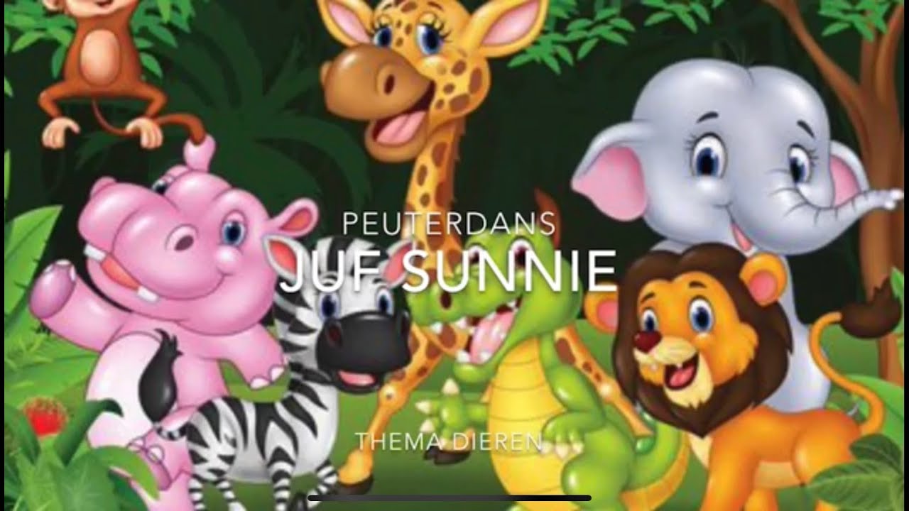 Peuterdans Thema Dieren - Dansstudio Sundance