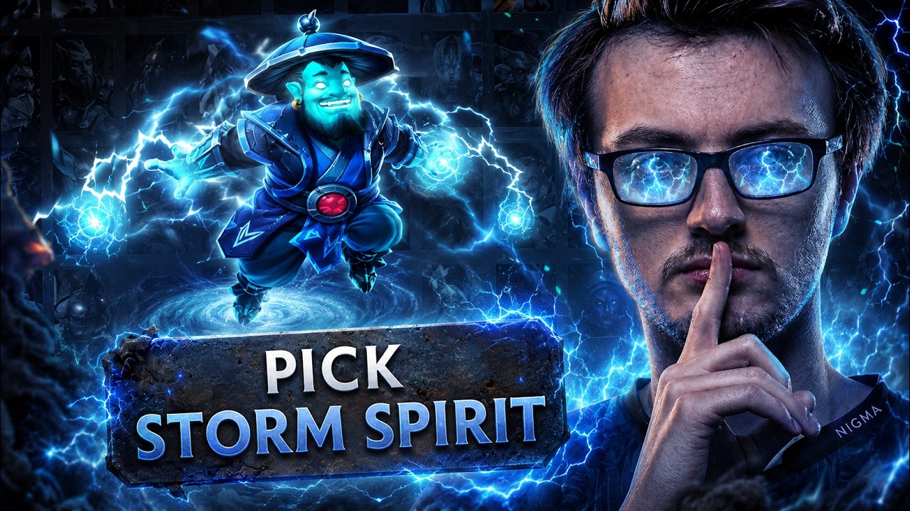 ⚡ MIRACLE- STORM SPIRIT IS BACK! 😱🔥 MID GOD IMBA!