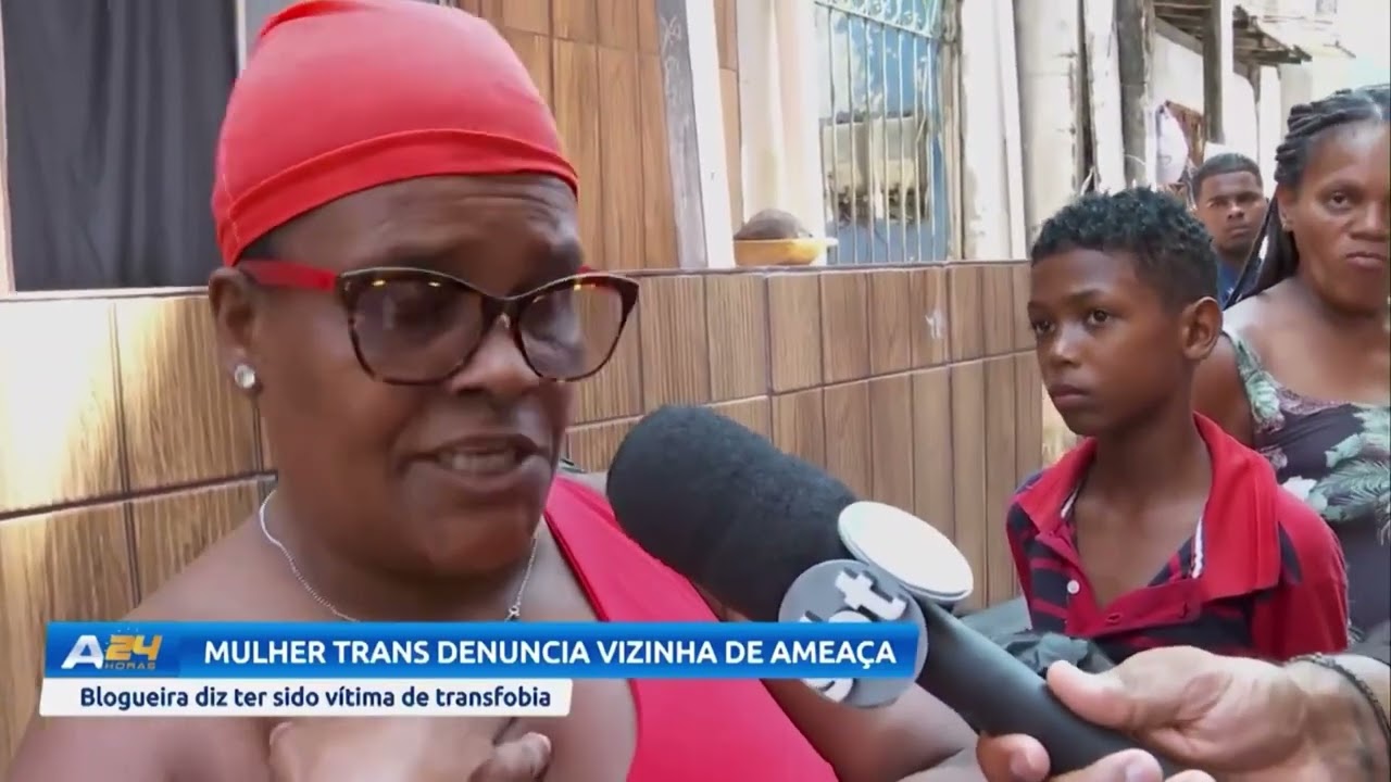 Blogueira acusa vizinha de transfobia | ARATU 24H | TV ARATU