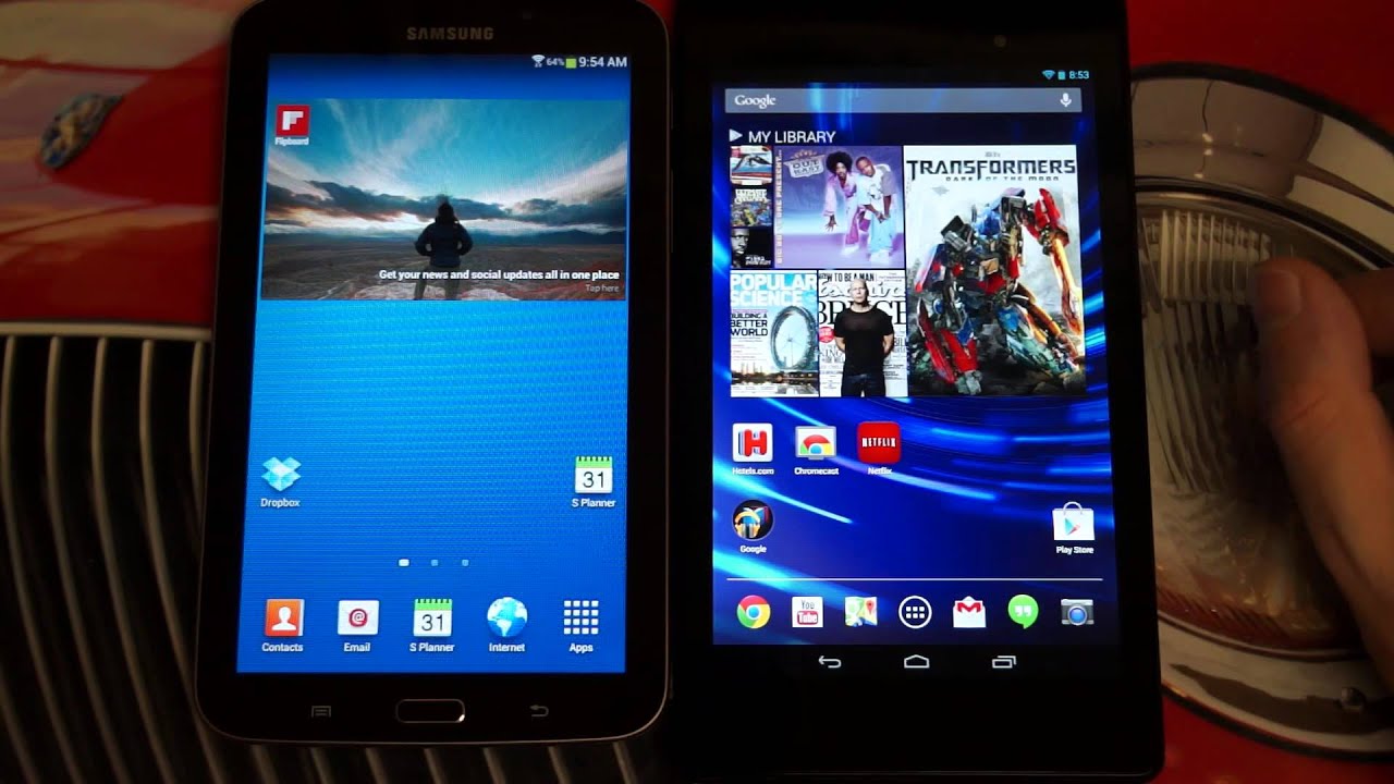Samsung Galaxy Tab 3 7.0 vs Nexus 7 2nd Generation (2013)