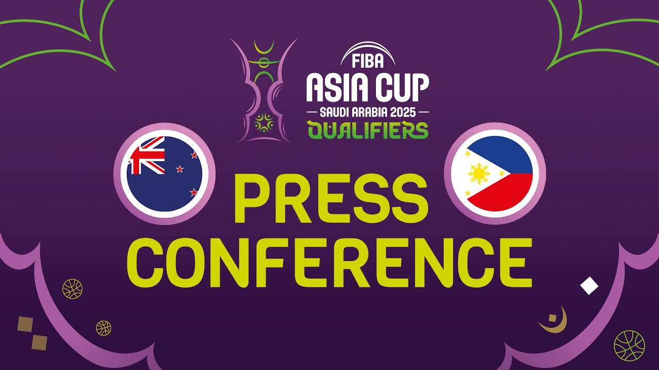 New Zealand v Philippines - Press Conference | FIBA Asia Cup 2025 Qualifiers