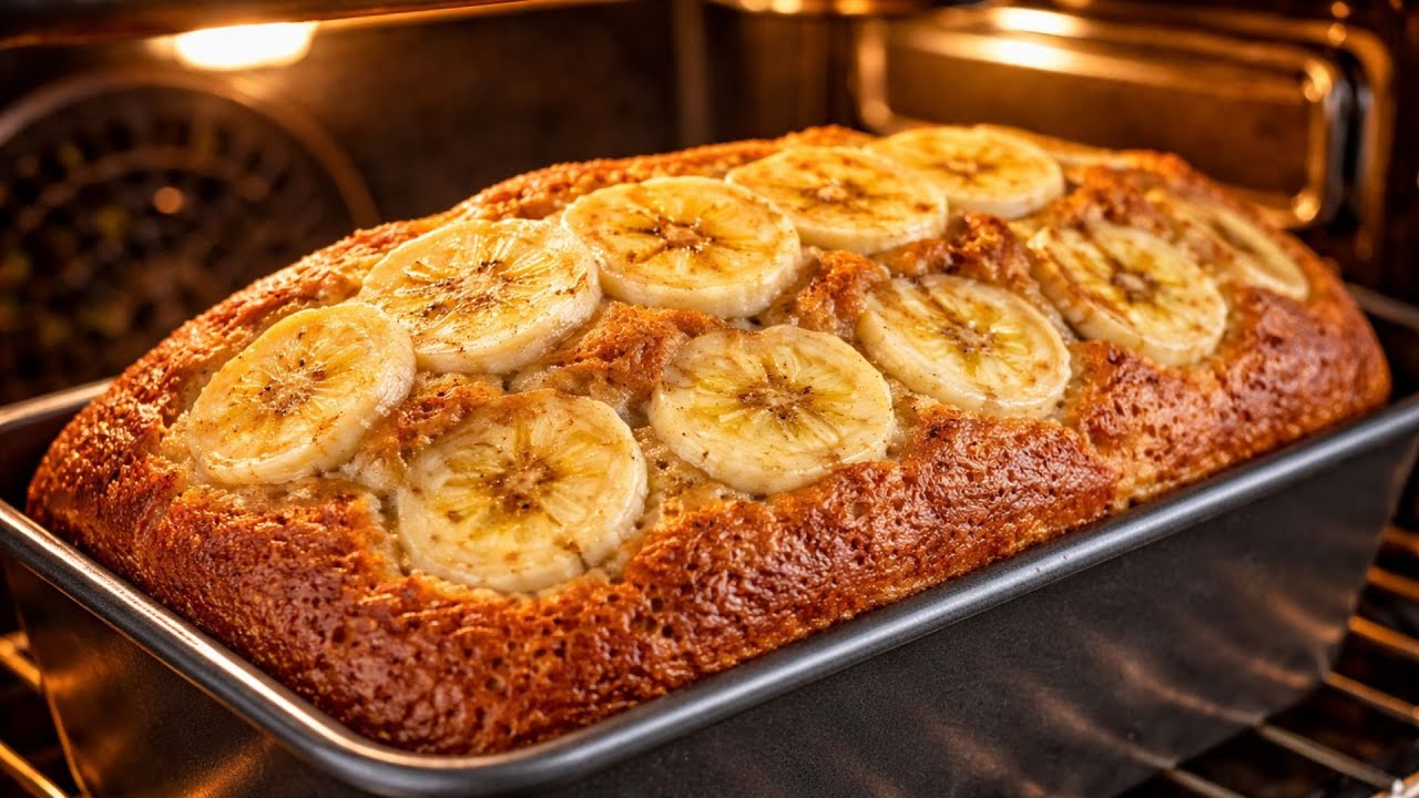 Bananenkuchen-Rezept aus einem Fünf-Sterne-Restaurant in 5 Minuten! Der köstlichste Bananenkuchen!