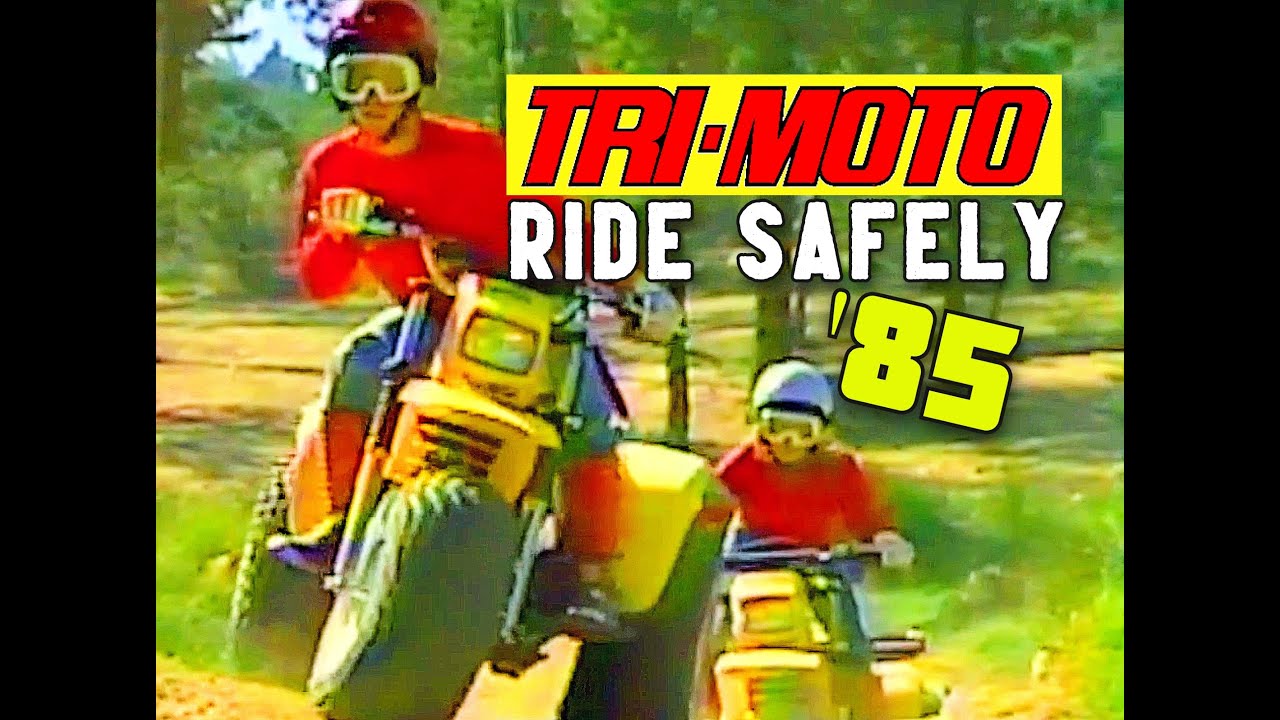 НОВИНКА! Заводской промо-ролик — Yamaha Tri Moto 1985 года: «БЕЗОПАСНАЯ Езда — это моё дело»