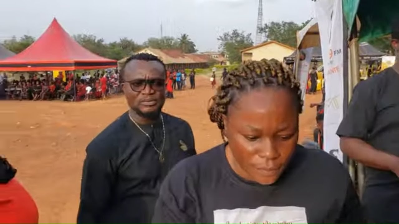 Kofi B's funeral at Asante akyem Agogo