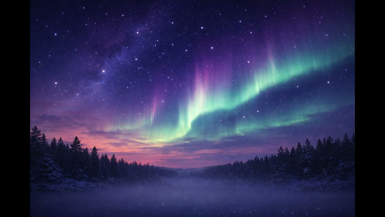 Winter Night Stars | Mild Sleep Music – 10 Hours