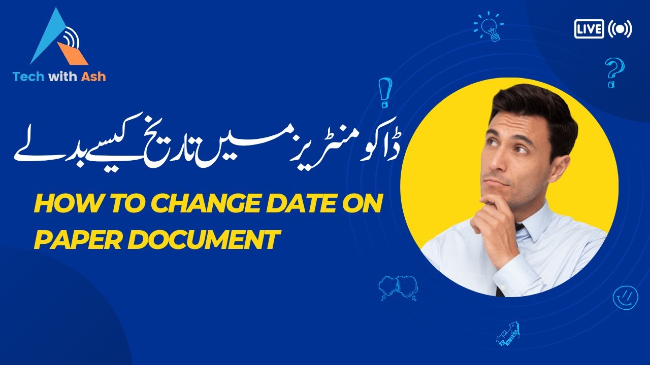how to change date on paper document | document me date edit kaise kare | PicsArt