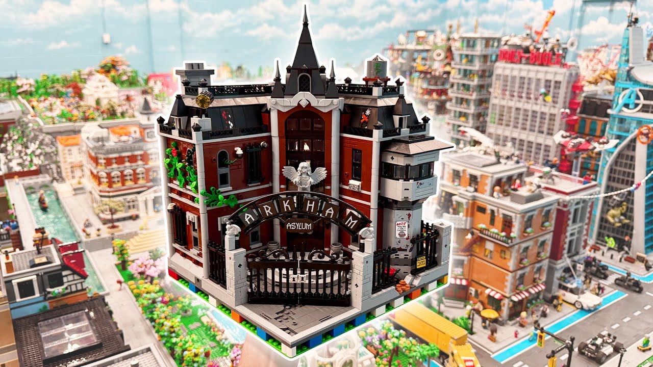 LEGO City Update | Placing Arkham Asylum!