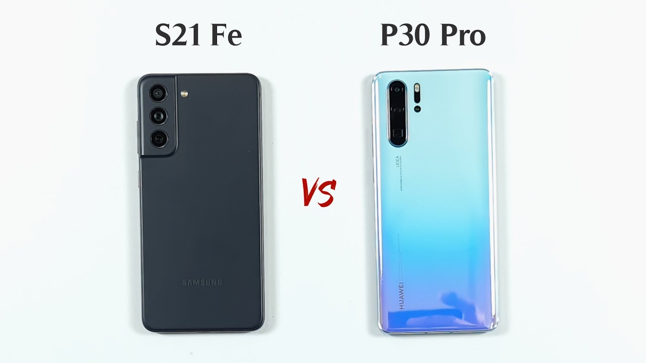 Samsung S21 FE 5G vs Huawei P30 Pro | SPEED TEST