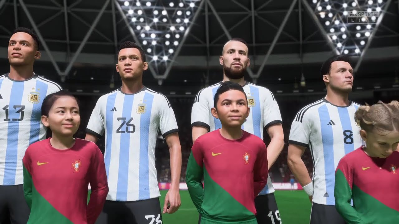 ARGENTINA vs PORTUGAL | World Cup 2026 Qualifier Match | FIFA23 gameplay