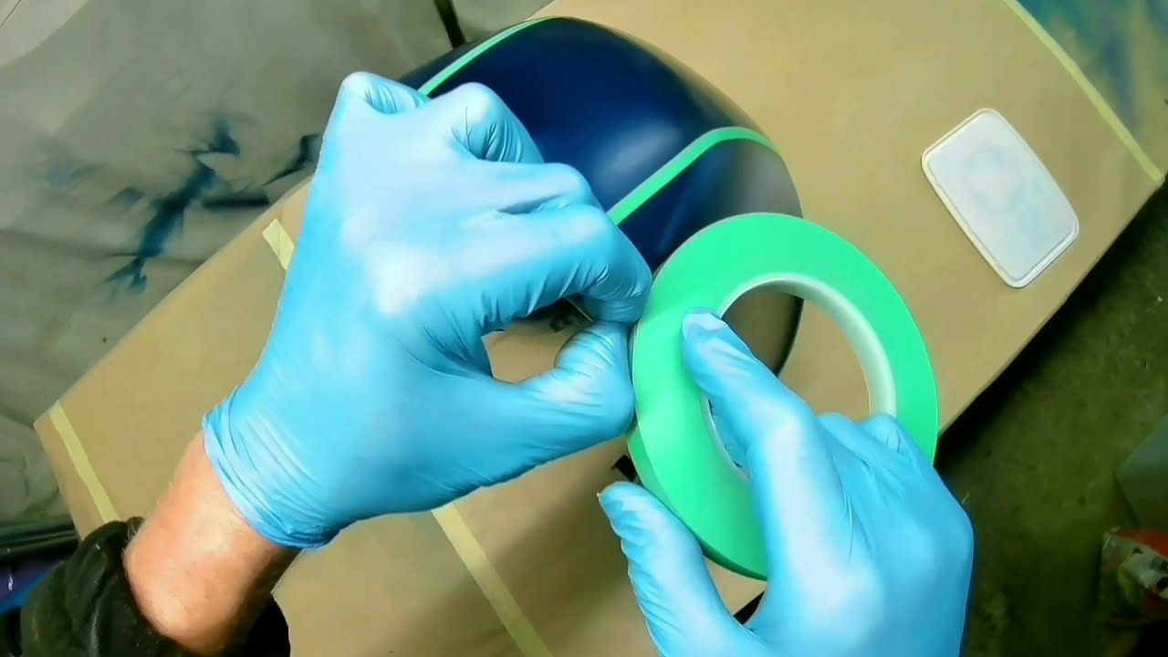 Тонкая виниловая малярная лента Jtape для четких линий покраски
