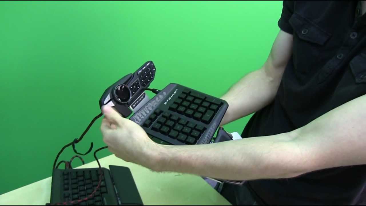 Madcatz S.T.R.I.K.E. 5 Modular Gaming Keyboard Unboxing & First Look Linus Tech Tips