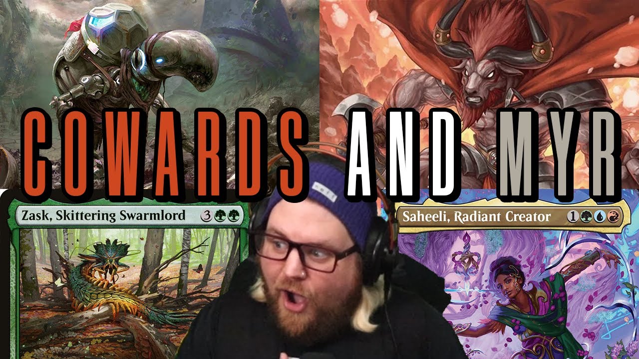 Cowards & Myr (MTG Commander Gameplay)