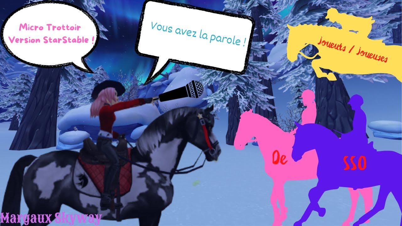 [CURIOSITES] : Micro - Trottoir dans StarStable ! | SSO