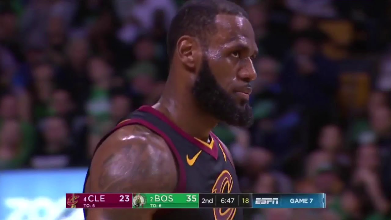 NBA on Espn Theme CLE vs BOS Game 7 2018 Playoffs