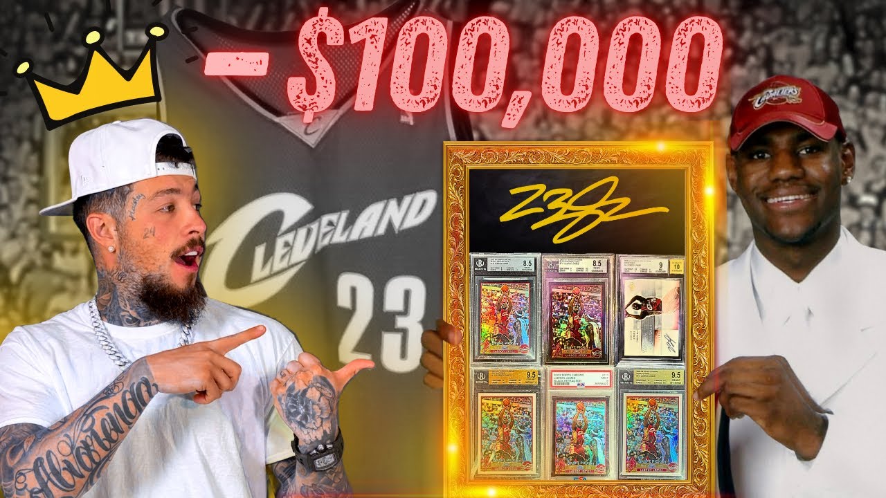I Bought $100,000 Worth Of LeBron James Rookie Cards