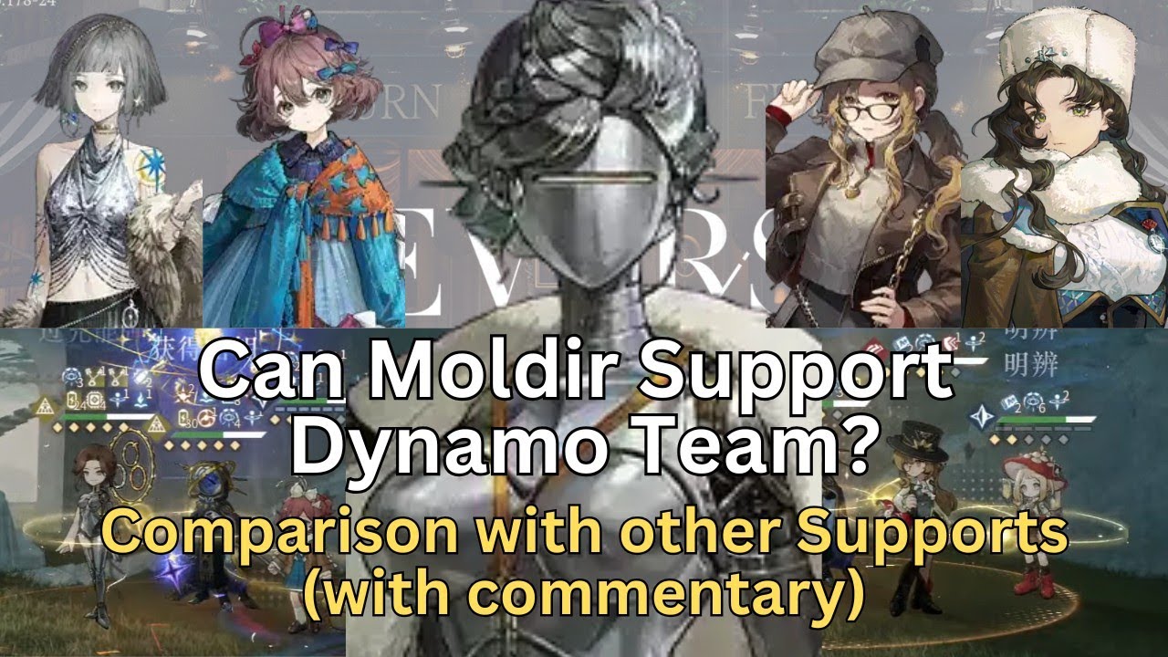 Dynamo Support Team Comparison - Mercuria Vs FP Vs Melania Vs Moldir - Reverse 1999