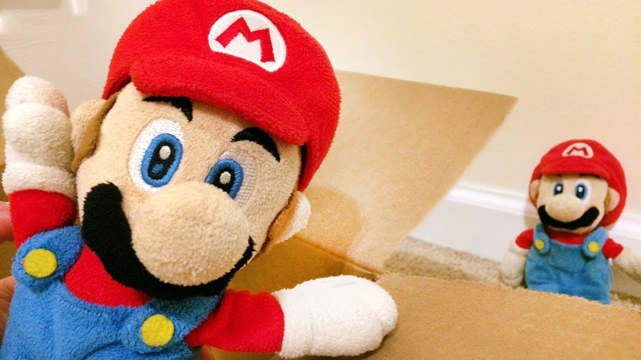 (СУБТИТРЫ) Распаковка New Super Mario Bros Wii Mario Plush 2009 года - Распаковка Mario Plush