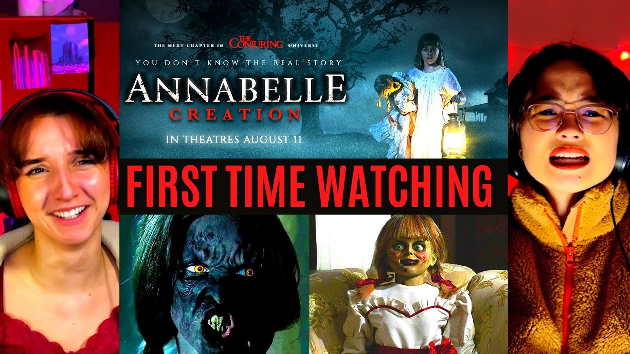 The GIRLS REACT to *Annabelle Creation* IT IS TERRIFYING!! (First Time Watching) Horror Movies