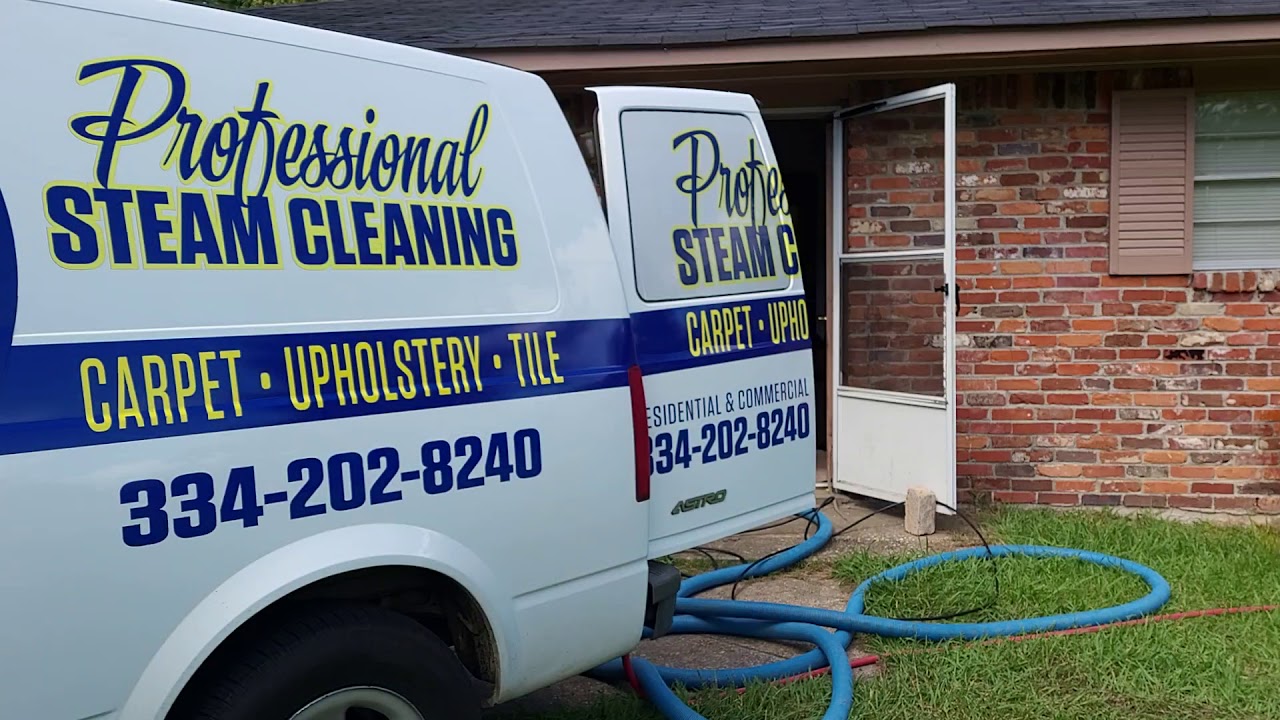 Cleaning carpet in Montgomery, Alabama!