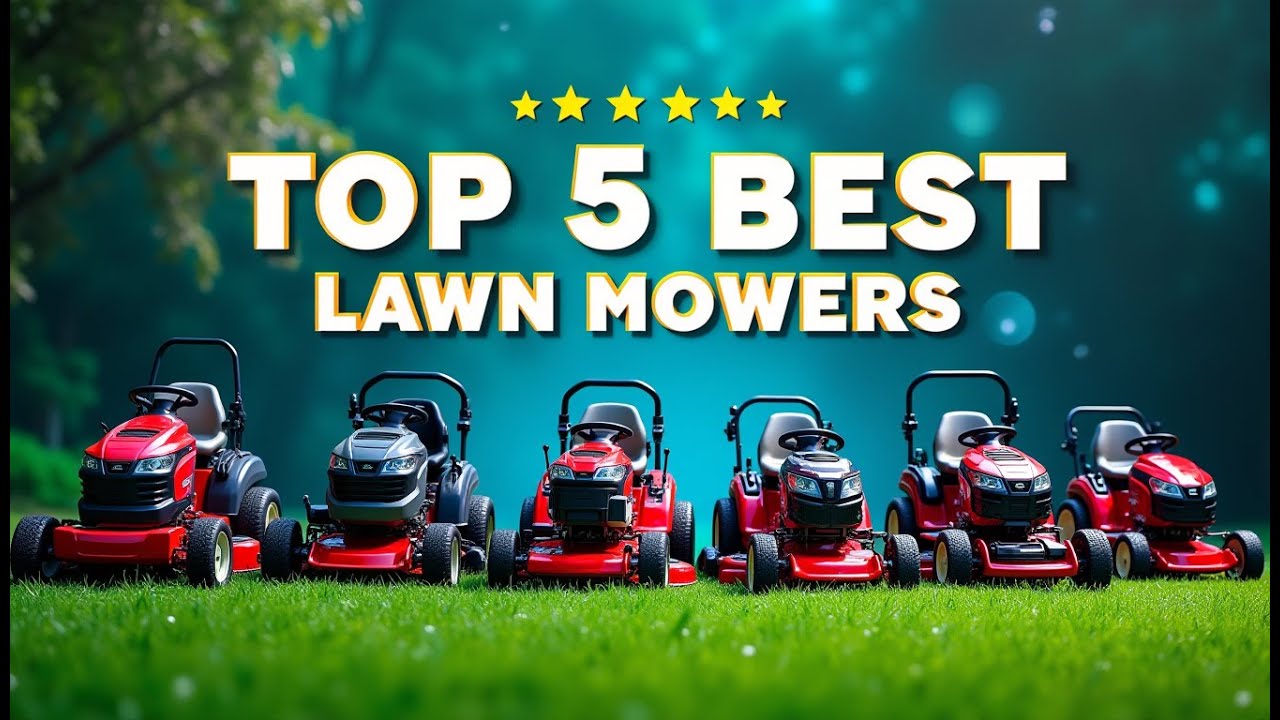 Best lawn mowers of 2025: Top 5 Best Lawn Mowers Reviews & Buyer&rsquo;s Guide