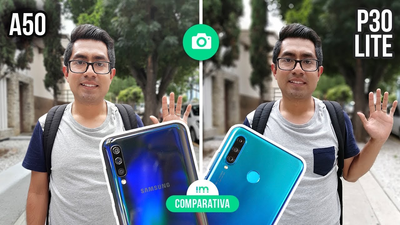 Samsung Galaxy A50 vs Huawei P30 Lite | Comparativa de cámaras