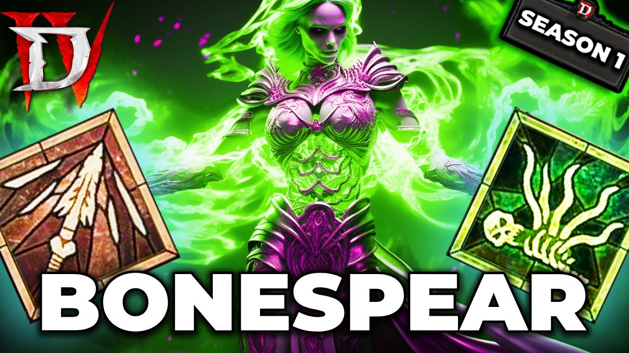 Bone Spear Season 1 Necromancer Build Guide - Diablo 4