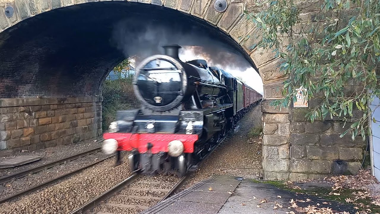 Chasing 45699 Galatea down the Buxton Line, The Buxton Spa Express