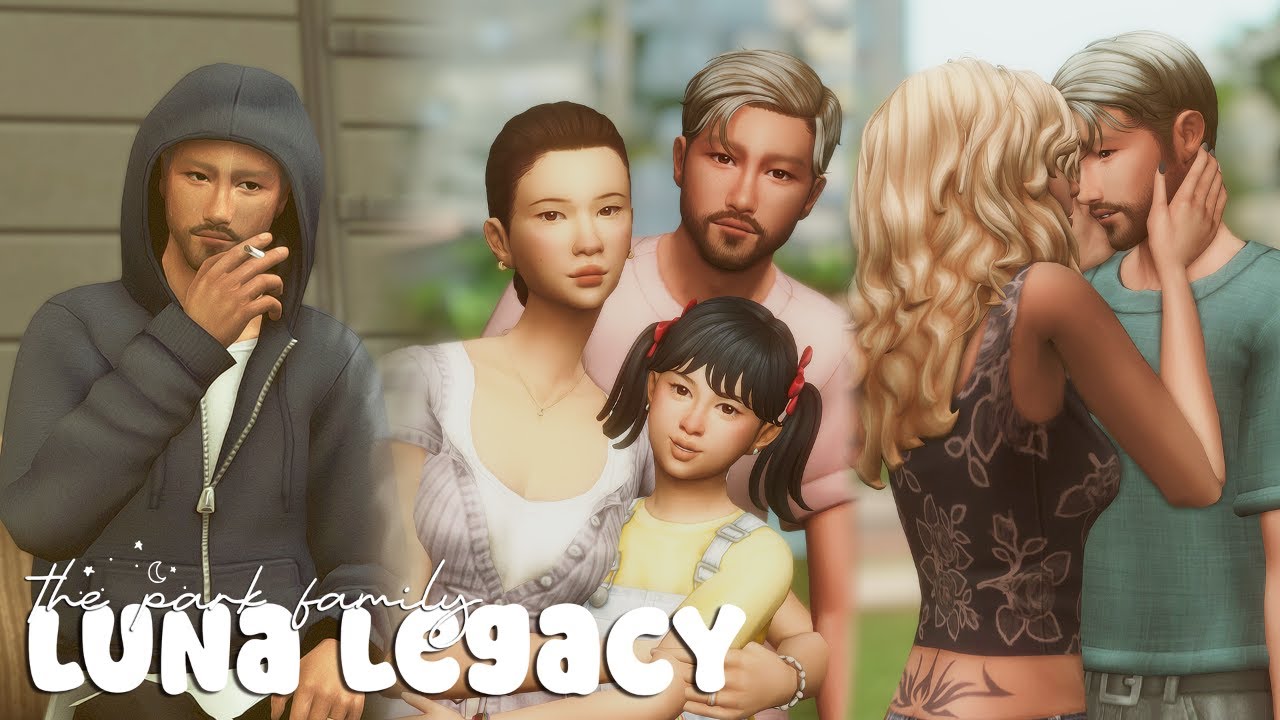 01. my sims husband has some dark secrets | the luna legacy challenge