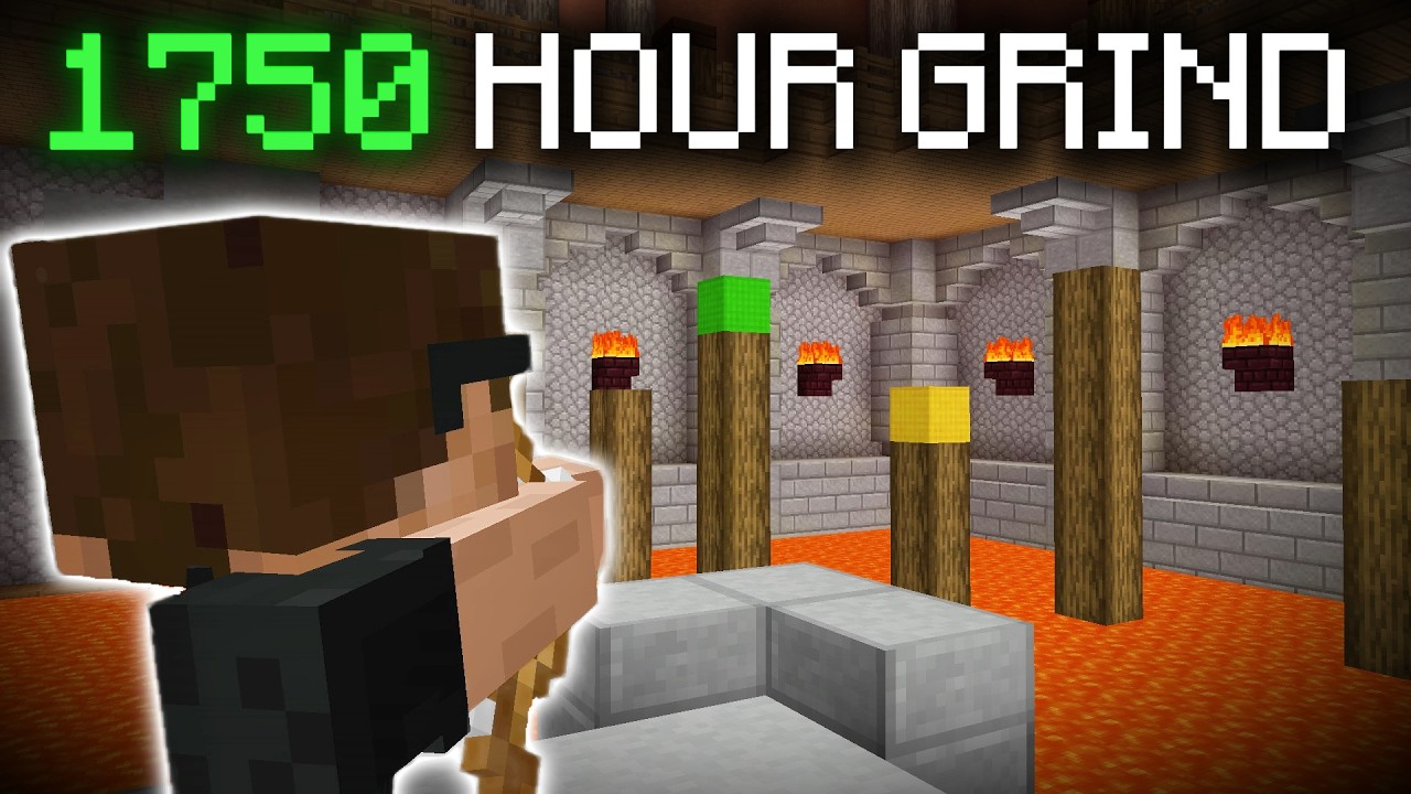 Я закончил самый нудный гринд в Hypixel Skyblock ради пояса?
