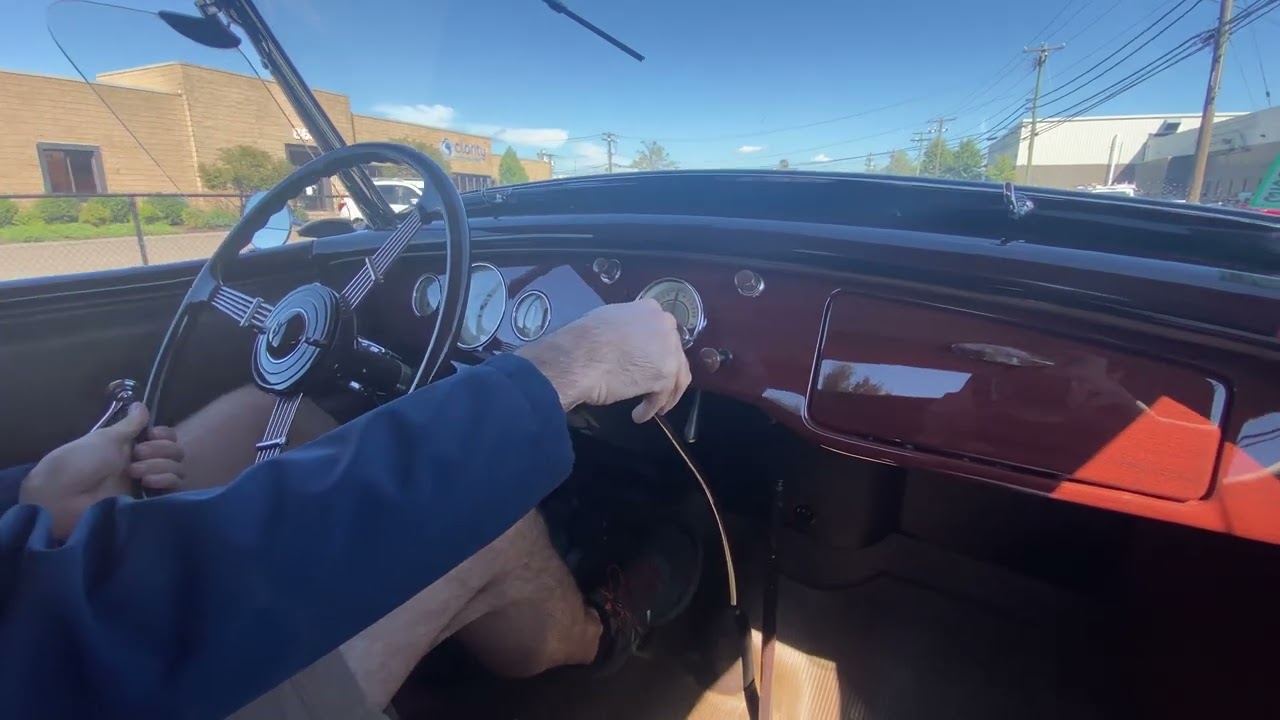 1936 Ford Model 48 Driving Video