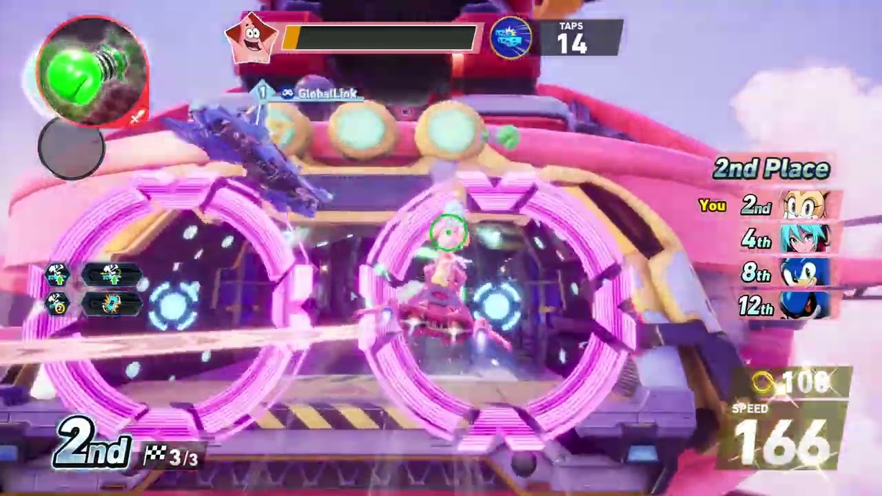 Sonic Racing  Cross Worlds Cream's Close First