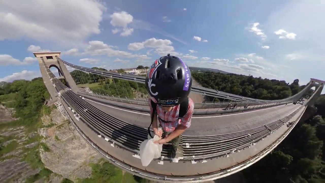 Clifton Suspension Bridge Base Jump | INSTA 360 | RAW