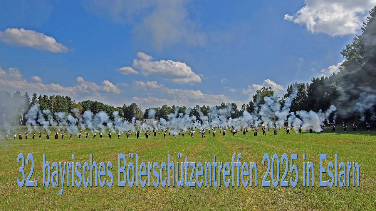 Bayrisches Boellerschützentreffen 2025 in Eslarn