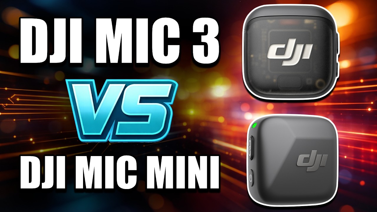 DJI Mic 3 vs Mic Mini - Capability or Insurance?