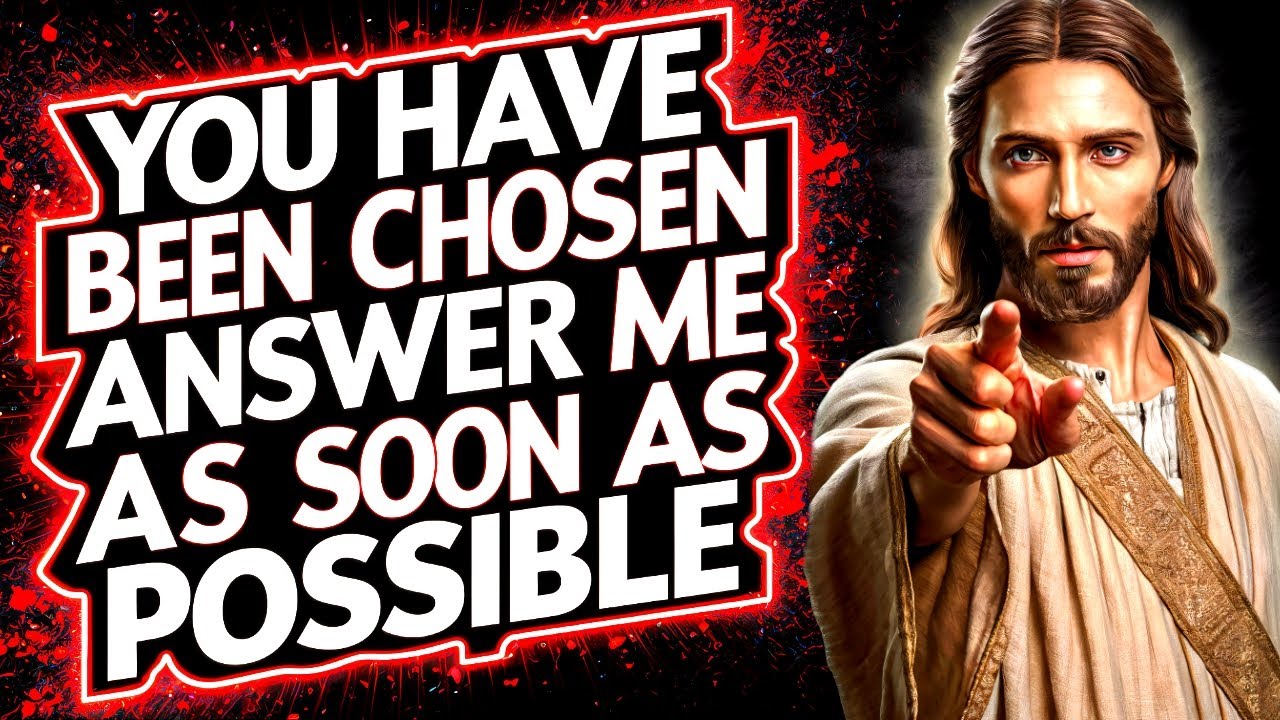 God Says: URGENT CALL! ANSWER ME  BEFORE IT'S TOO LATE! 🙏 | God Message Now Today | God Helps